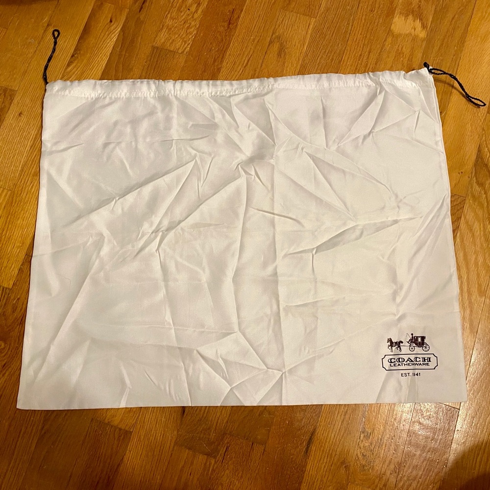 Coach dust bag!!